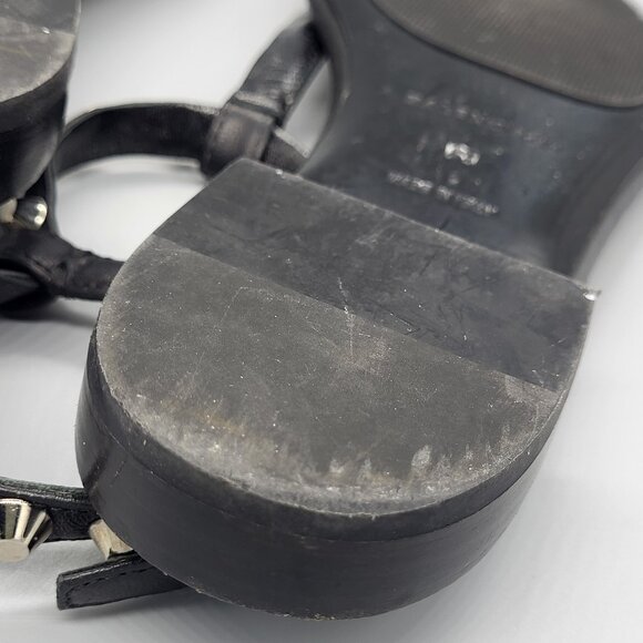 BALENCIAGA Cagole T-strap Sandals - Picture 6 of 16